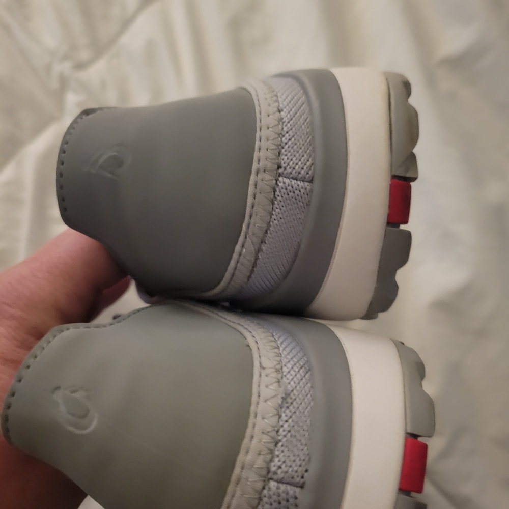 OluKai Gray and White Athletic Shoes - Picture 3 of 5